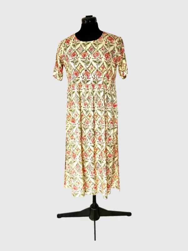 Rayon  printed Dresses